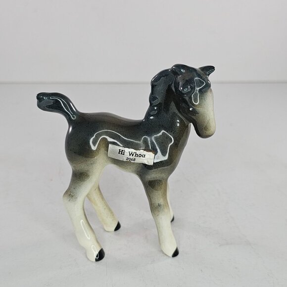 Vintage Robert Simmons Hi Whoa Horse Figurine Grey #2068 - Picture 8 of 8